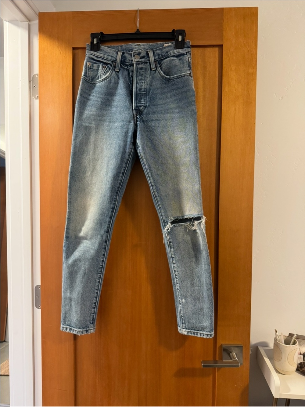 Levi’s Selvedge Distressed Jeans - Classic Slim Fit